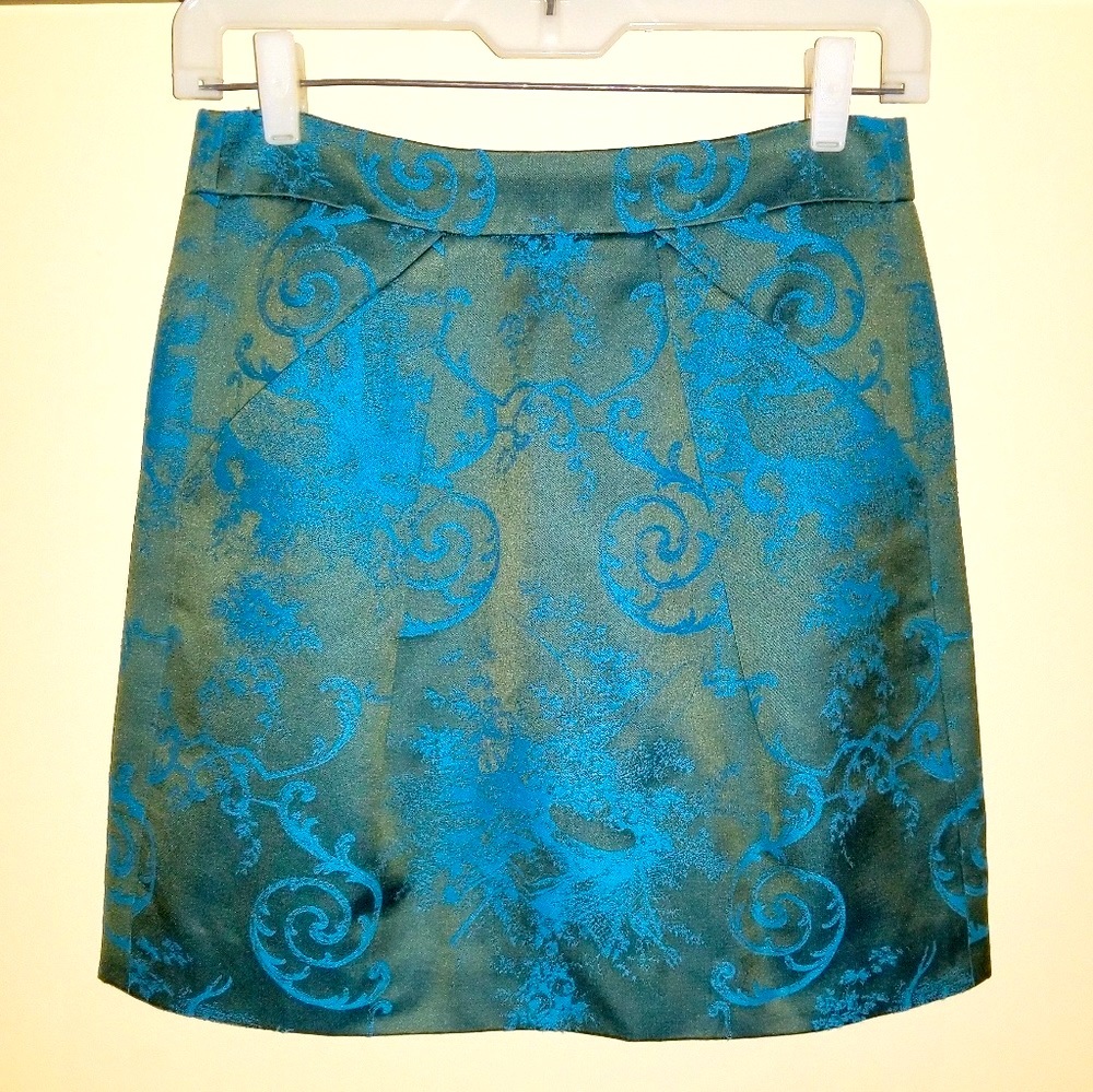 J. Crew jacquard miniskirt